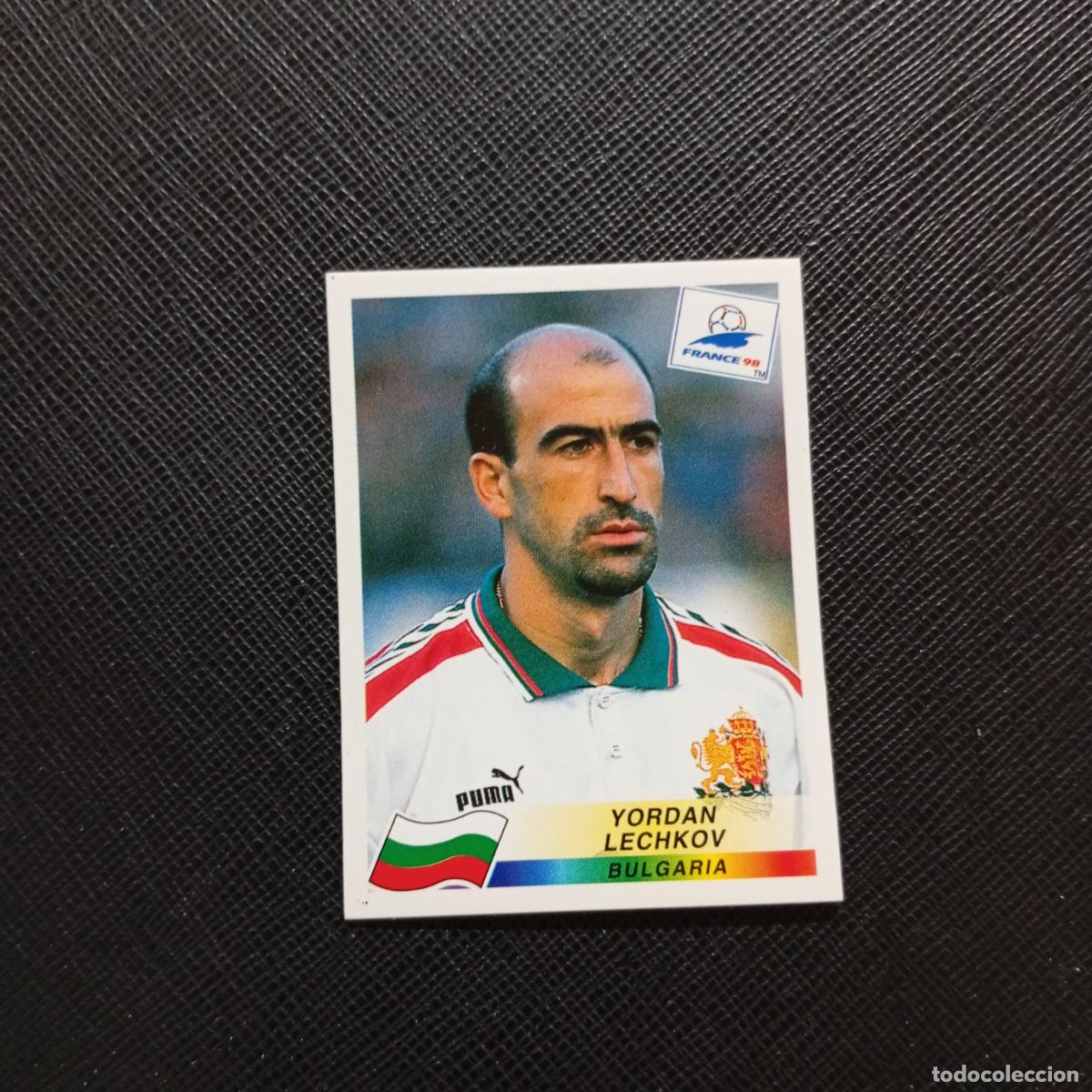 Cromos de f&uacute;tbol: 291 YORDAN LECHKOV BULGARIA PANINI 1998 MUNDIAL CROMO FUTBOL FRANCIA 98 - SIN PEGAR - A26 PG48