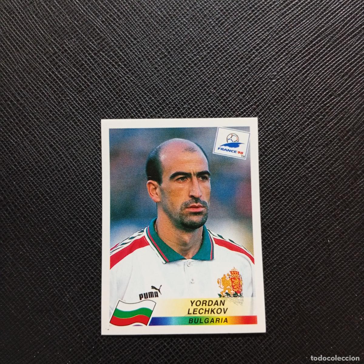 Cromos de f&uacute;tbol: 291 YORDAN LECHKOV BULGARIA PANINI 1998 MUNDIAL CROMO FUTBOL FRANCIA 98 - SIN PEGAR - A26 PG48 B