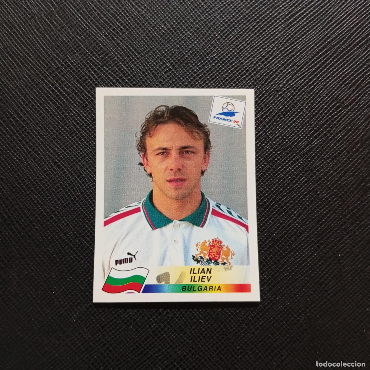 Cromos de f&uacute;tbol: 294 ILIAN ILIEV BULGARIA PANINI 1998 MUNDIAL CROMO FUTBOL FRANCIA 98 - SIN PEGAR - A26 PG48