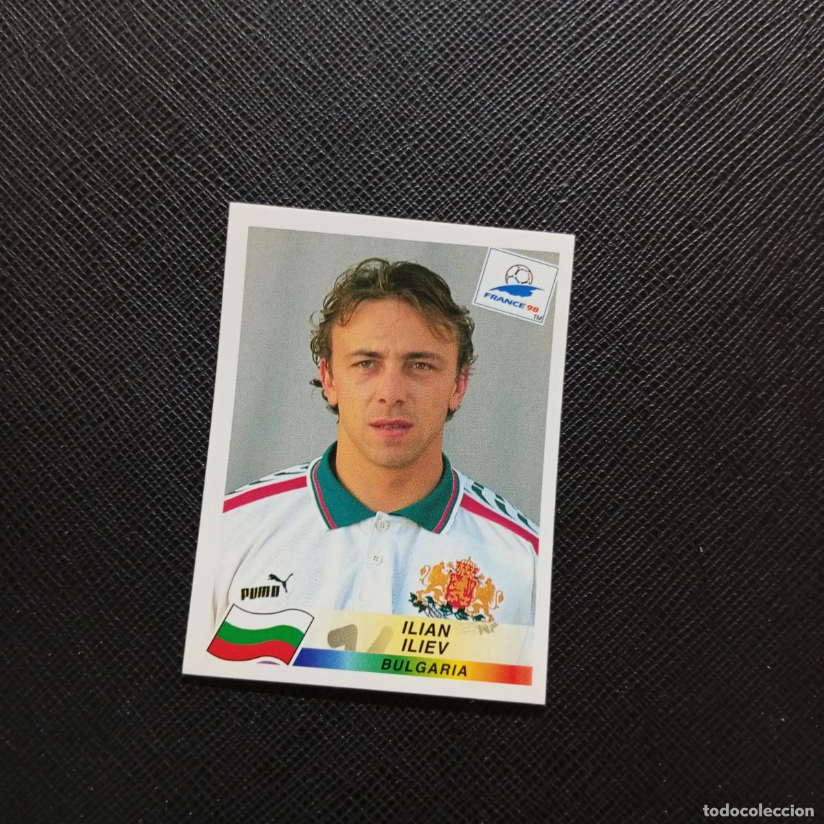 Cromos de f&uacute;tbol: 294 ILIAN ILIEV BULGARIA PANINI 1998 MUNDIAL CROMO FUTBOL FRANCIA 98 - SIN PEGAR - A26 PG49 B
