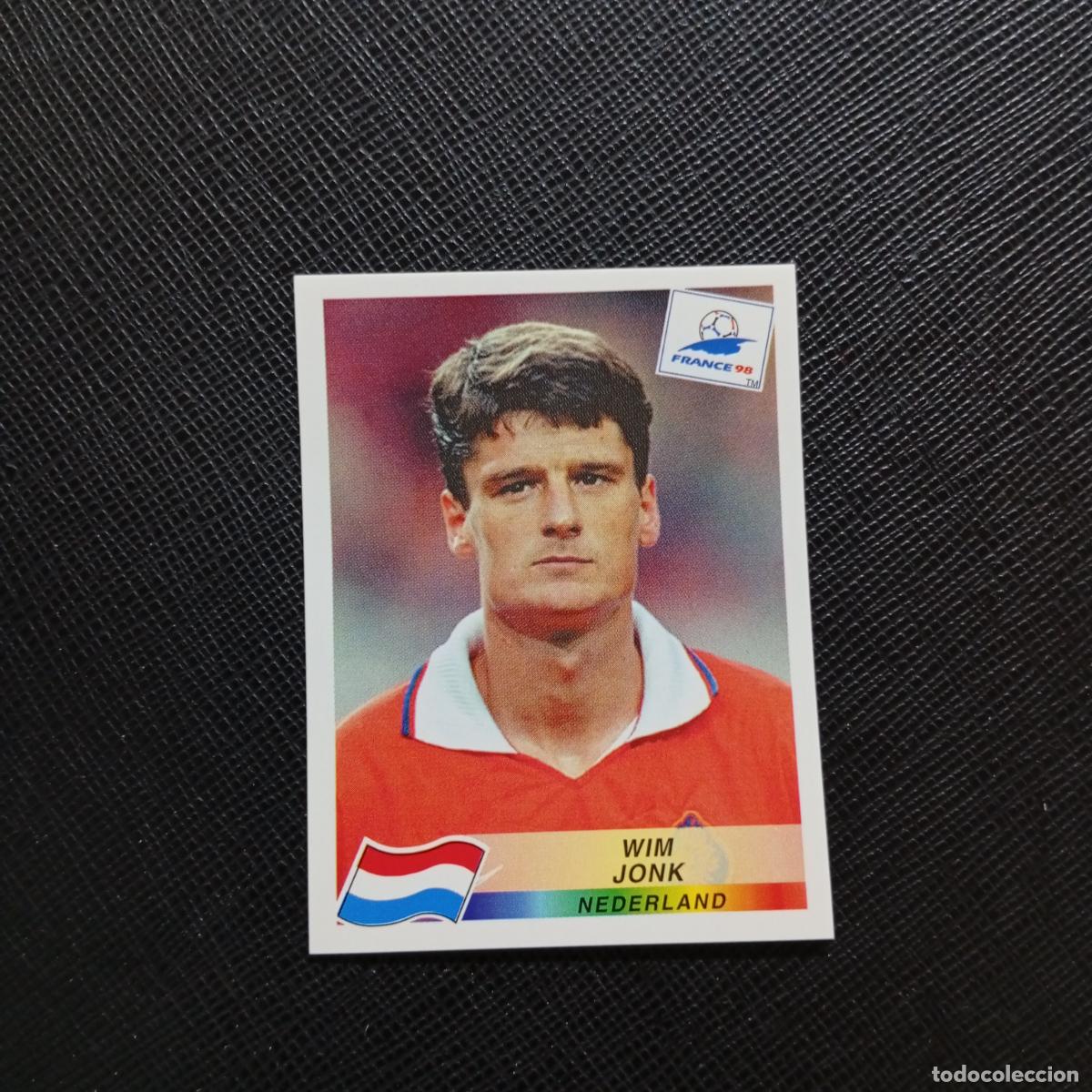 Cromos de f&uacute;tbol: 310 WIM JONK HOLANDA PANINI 1998 MUNDIAL CROMO FUTBOL FRANCIA 98 - SIN PEGAR - A26 PG50