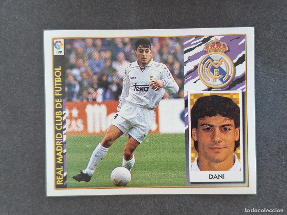 Cromos de f&uacute;tbol: L4 DANI REAL MADRID FICHAJE 6 LIGA ESTE 1997 1998 97 98 NUNCA PEGADO SIN PEGAR
