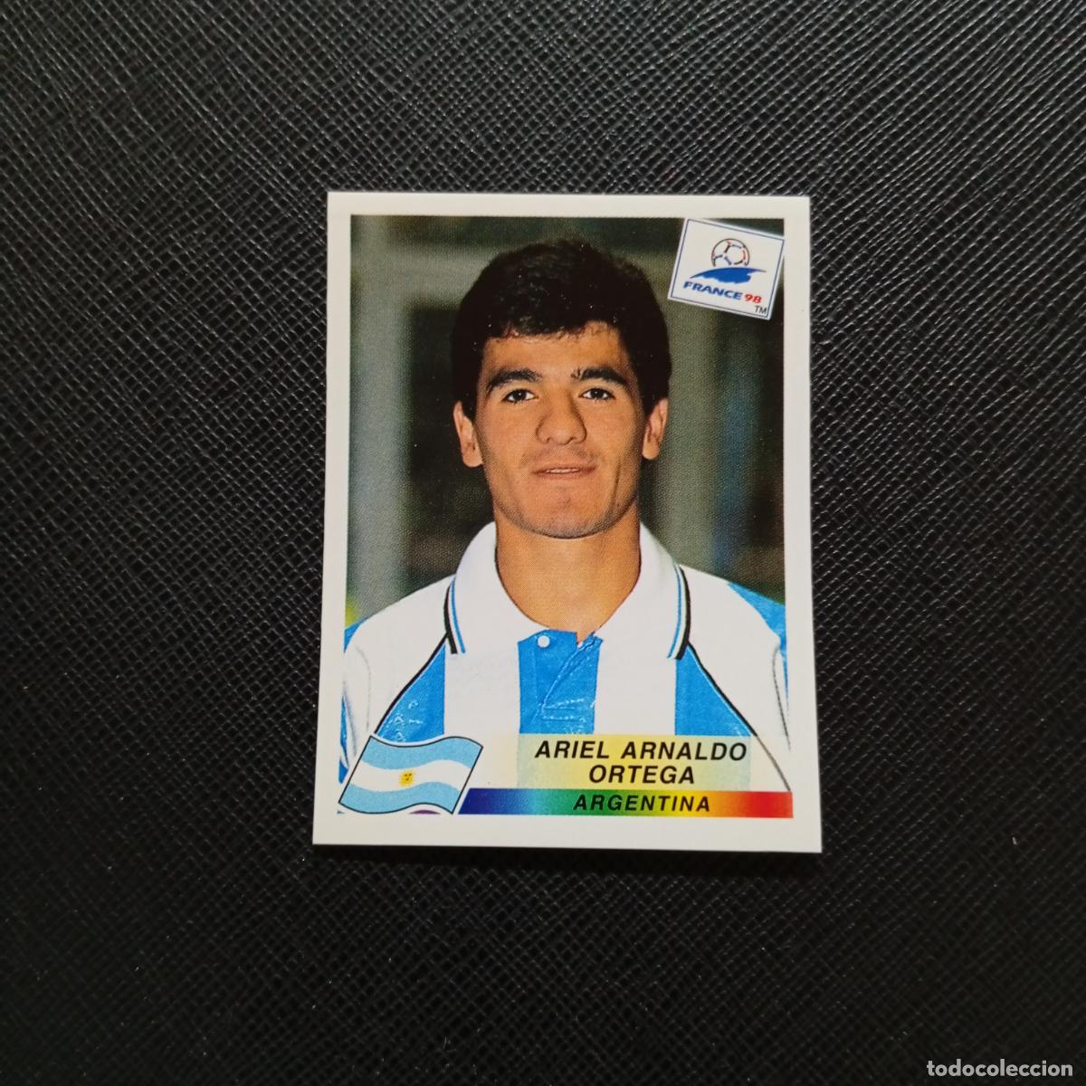Cromos de f&uacute;tbol: 511 ORTEGA ARGENTINA PANINI 1998 MUNDIAL CROMO FUTBOL FRANCIA 98 - SIN PEGAR - A26 PG51