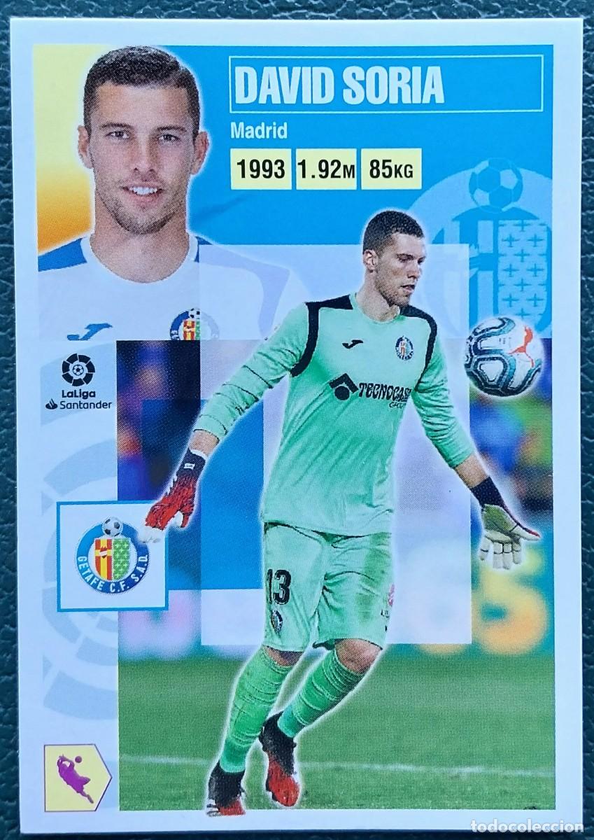 Cromos de f&uacute;tbol: 2 DAVID SORIA GETAFE CF CROMOS ALBUM EDICIONES ESTE 2020 2021 20 21