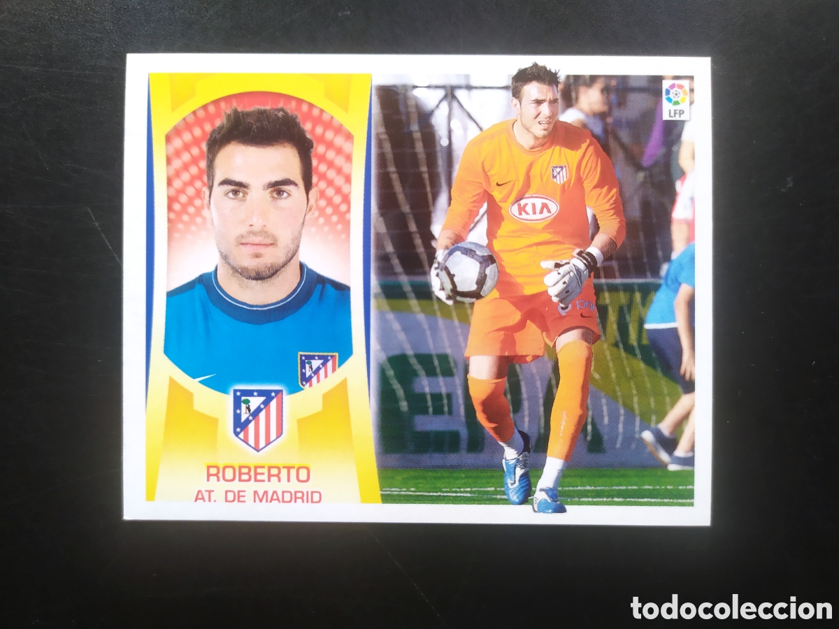 Cromos de f&uacute;tbol: Liga este 2009 2010 09 10 panini Roberto n&deg; 2 Atl&eacute;tico Madrid