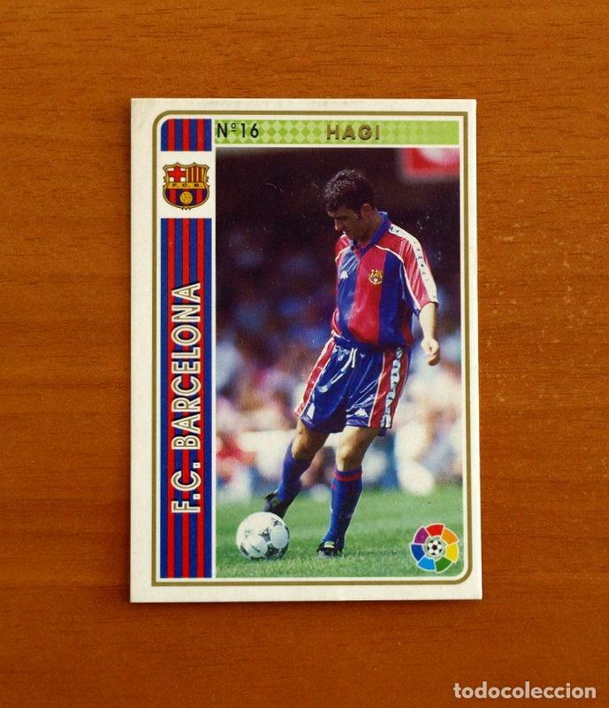 Cromos de f&uacute;tbol: Barcelona -N&ordm; 16 Hagi -Mundicromo Las Fichas de la Liga de F&uacute;tbol 1994-1995-94-95