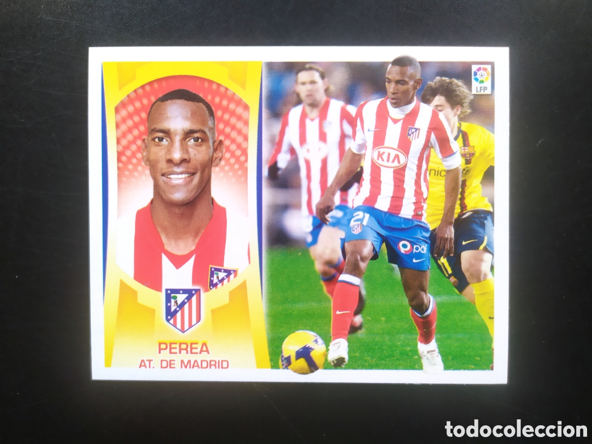 Cromos de f&uacute;tbol: Liga este 2009 2010 09 10 panini Perea n&deg; 3 Atl&eacute;tico Madrid