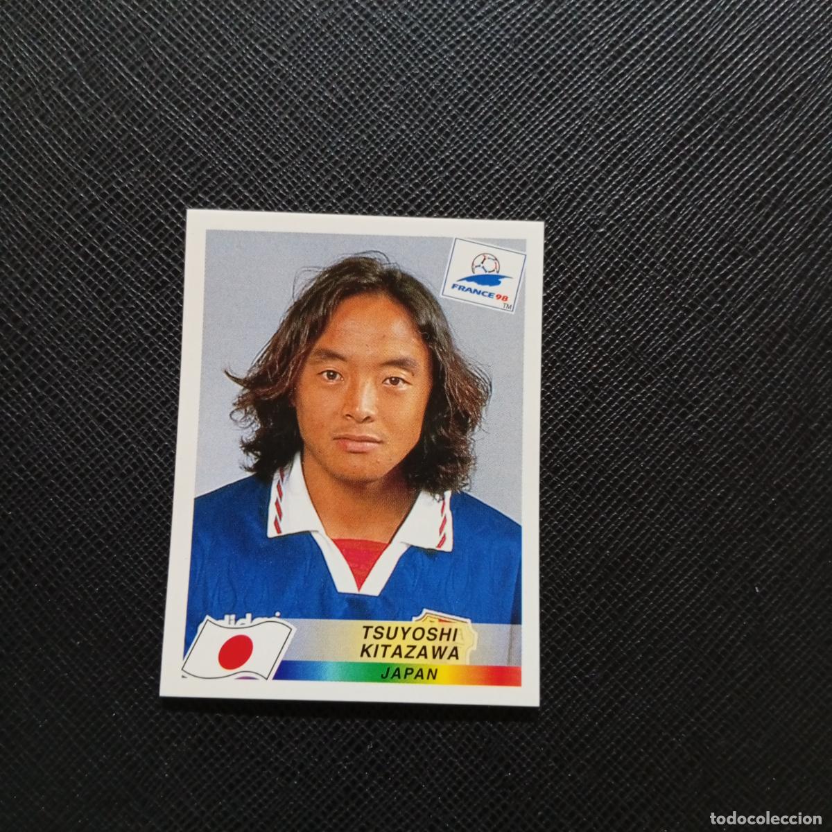 Cromos de f&uacute;tbol: 526 KITAZAWA JAPON PANINI 1998 MUNDIAL CROMO FUTBOL FRANCIA 98 - SIN PEGAR - A26 PG53