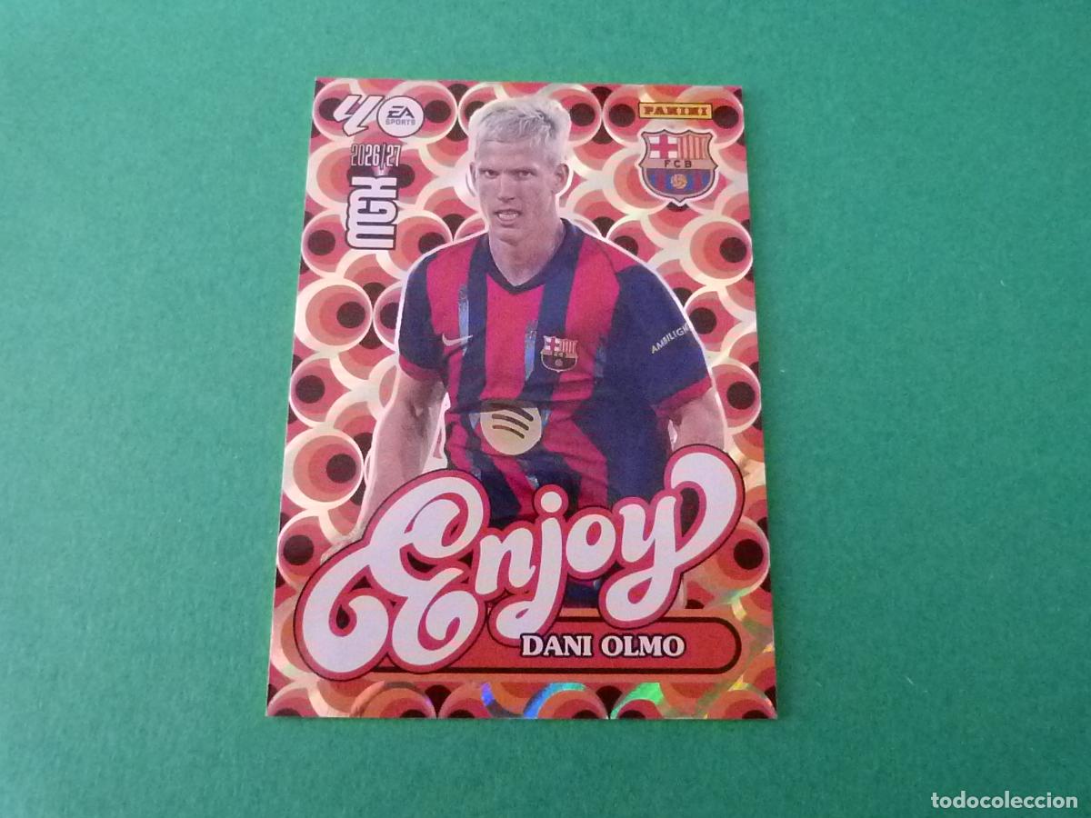 Cromos de f&uacute;tbol: TRADING CARD FUTBOL DANI OLMO F.C.BARCELONA N&ordm; 381 LIGA MEGACRACKS 2026-2027/26-27 PANINI