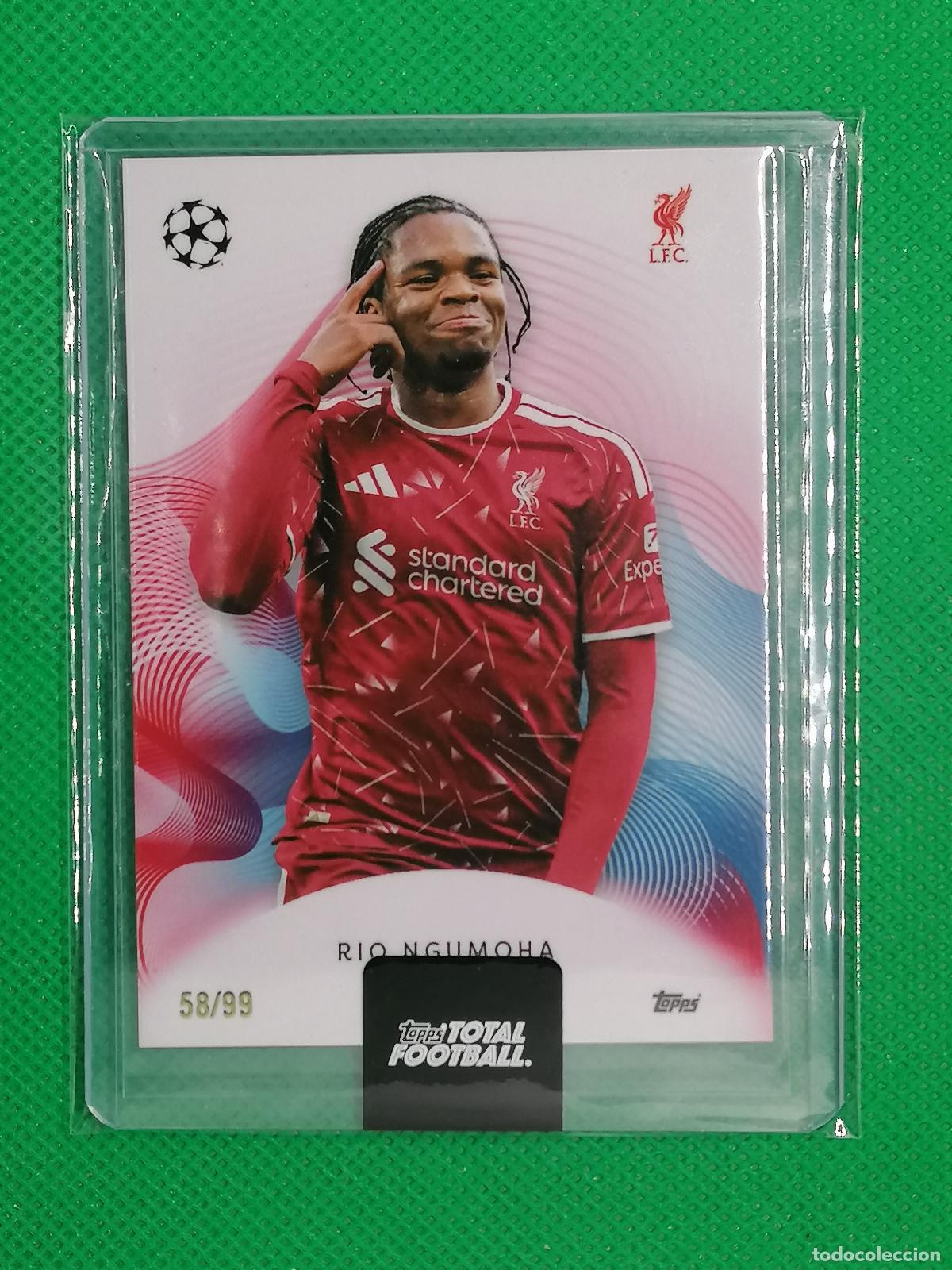 Cromos de f&uacute;tbol: RIO NGUMOHA LIVERPOOL /99 ⚽ TTF TOPPS TOTAL FOOTBALL 26 27 2026 2027 ⚽