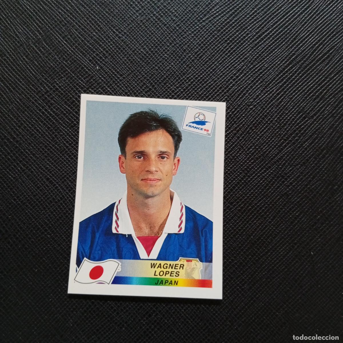Cromos de f&uacute;tbol: 530 WARGER LOPES JAPON PANINI 1998 MUNDIAL CROMO FUTBOL FRANCIA 98 - SIN PEGAR - A26 PG54 B