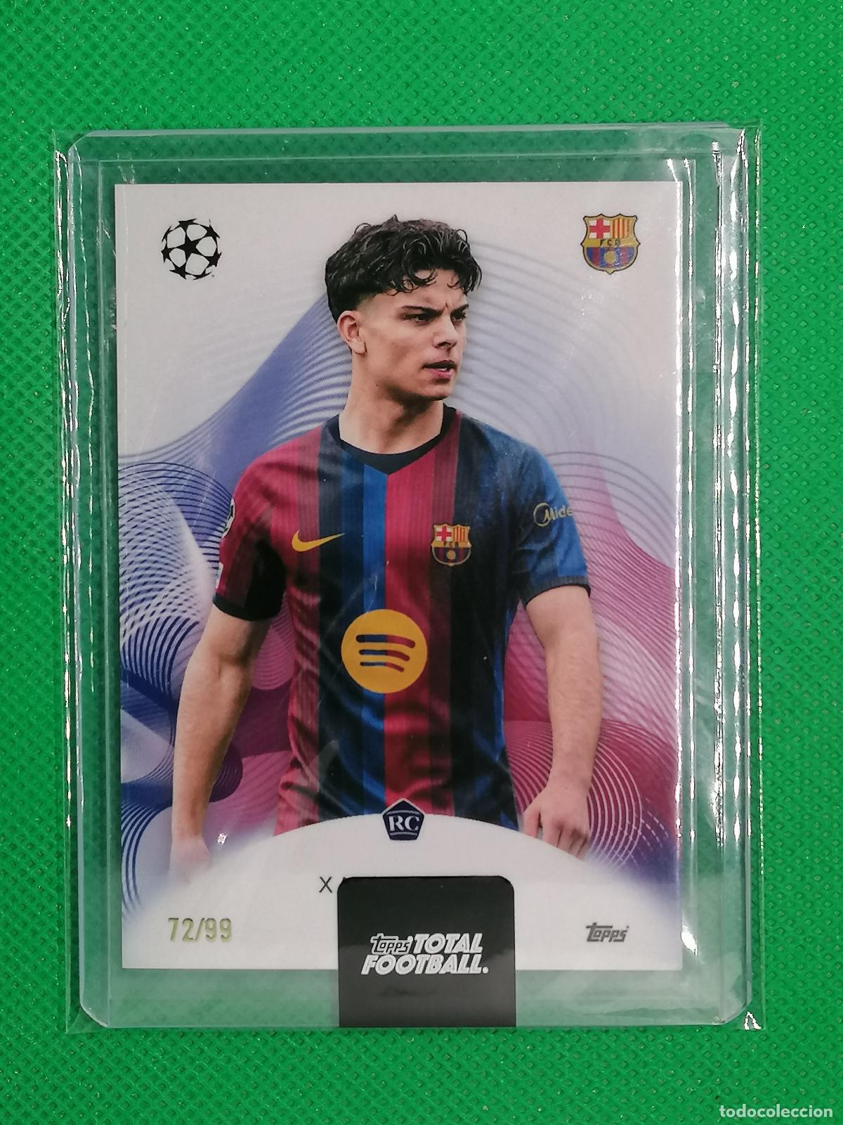 Fu&szlig;ball-Sticker: XAVI ESPART BARCELONA ROOKIE /99 ⚽ TTF TOPPS TOTAL FOOTBALL 26 27 2026 2027 ⚽