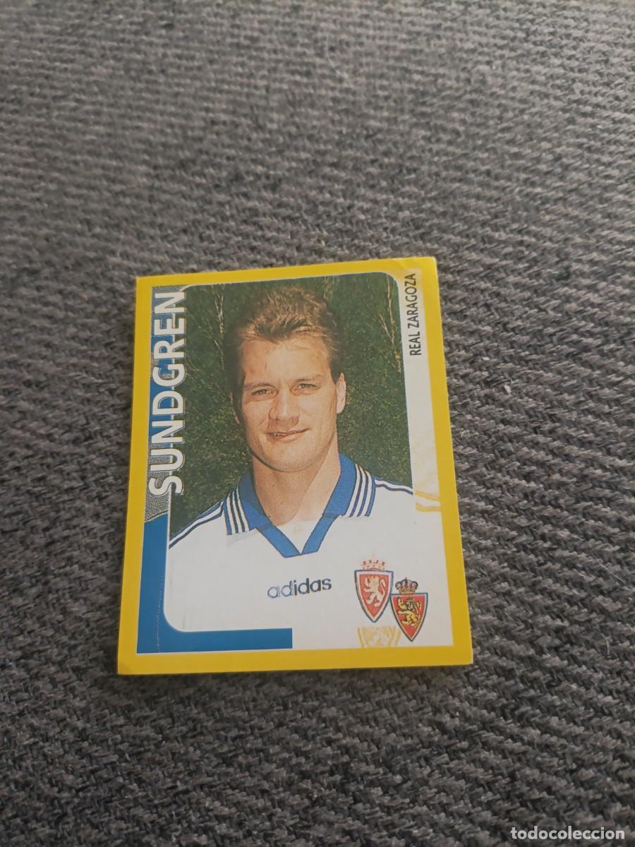 Cromos de f&uacute;tbol: Sundgren Zaragoza super campeonato 98/99