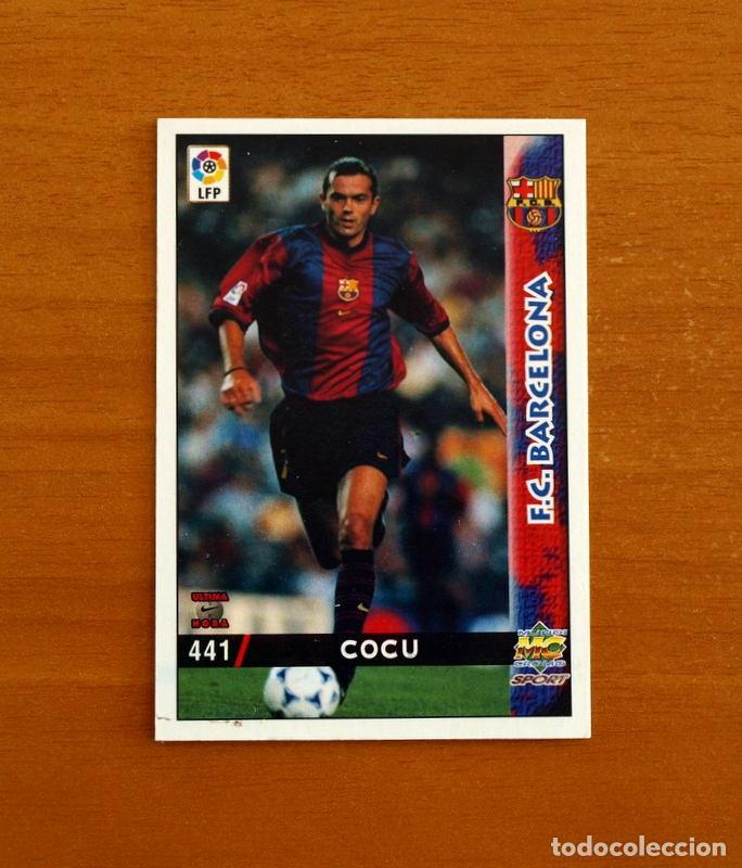 Cromos de Futebol: Barcelona -N&ordm; 441 Cocu -&Uacute;ltima Hora -Mundicromo Las Fichas de la Liga 1998-1999-98-99