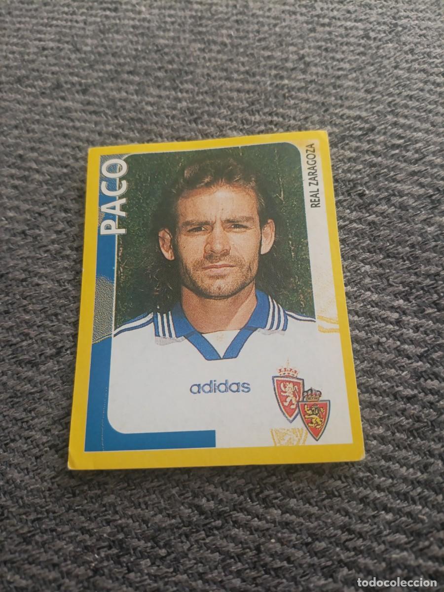 Cromos de Futebol: Paco Zaragoza super campeonato 98/99