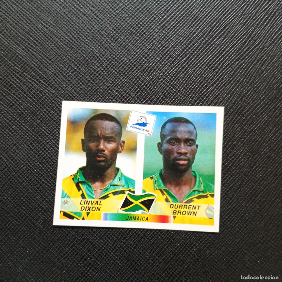 Cromos de f&uacute;tbol: 554 JAMAICA PANINI 1998 MUNDIAL CROMO FUTBOL FRANCIA 98 - SIN PEGAR - A26 PG55