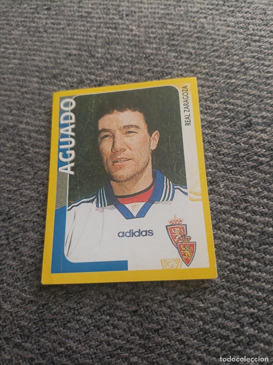 Cromos de f&uacute;tbol: Aguado Zaragoza super campeonato 98/99