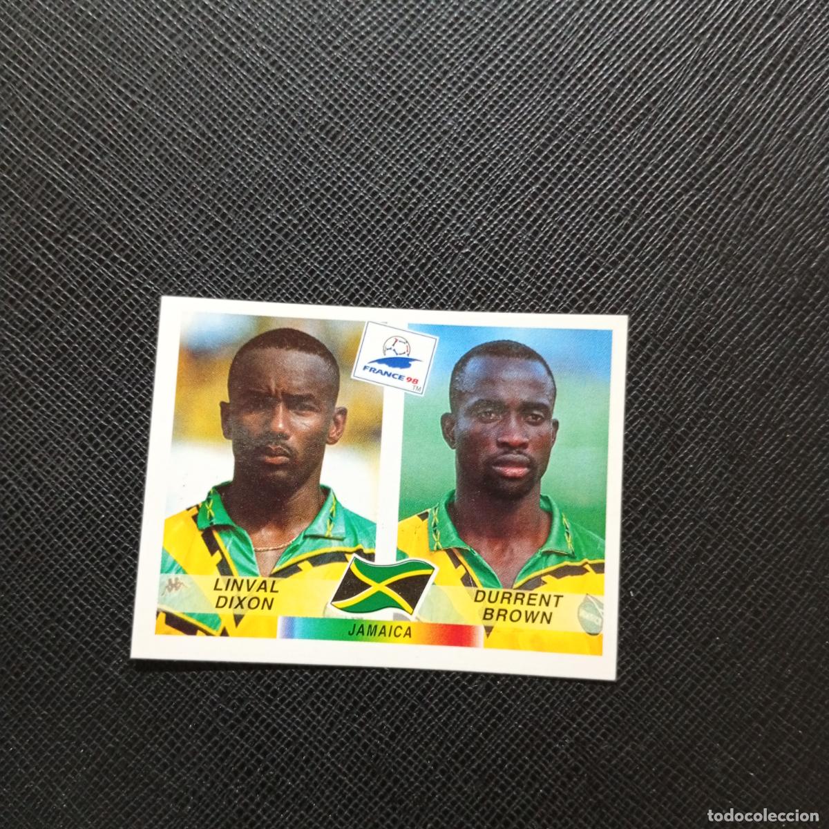 Cromos de f&uacute;tbol: 554 JAMAICA PANINI 1998 MUNDIAL CROMO FUTBOL FRANCIA 98 - SIN PEGAR - A26 PG55 B