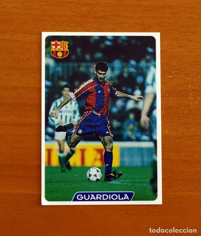 Cromos de f&uacute;tbol: Barcelona -N&ordm; 66 Guardiola -Las Fichas de la Liga 95-96-1995-1996 -Mundicromo Sport