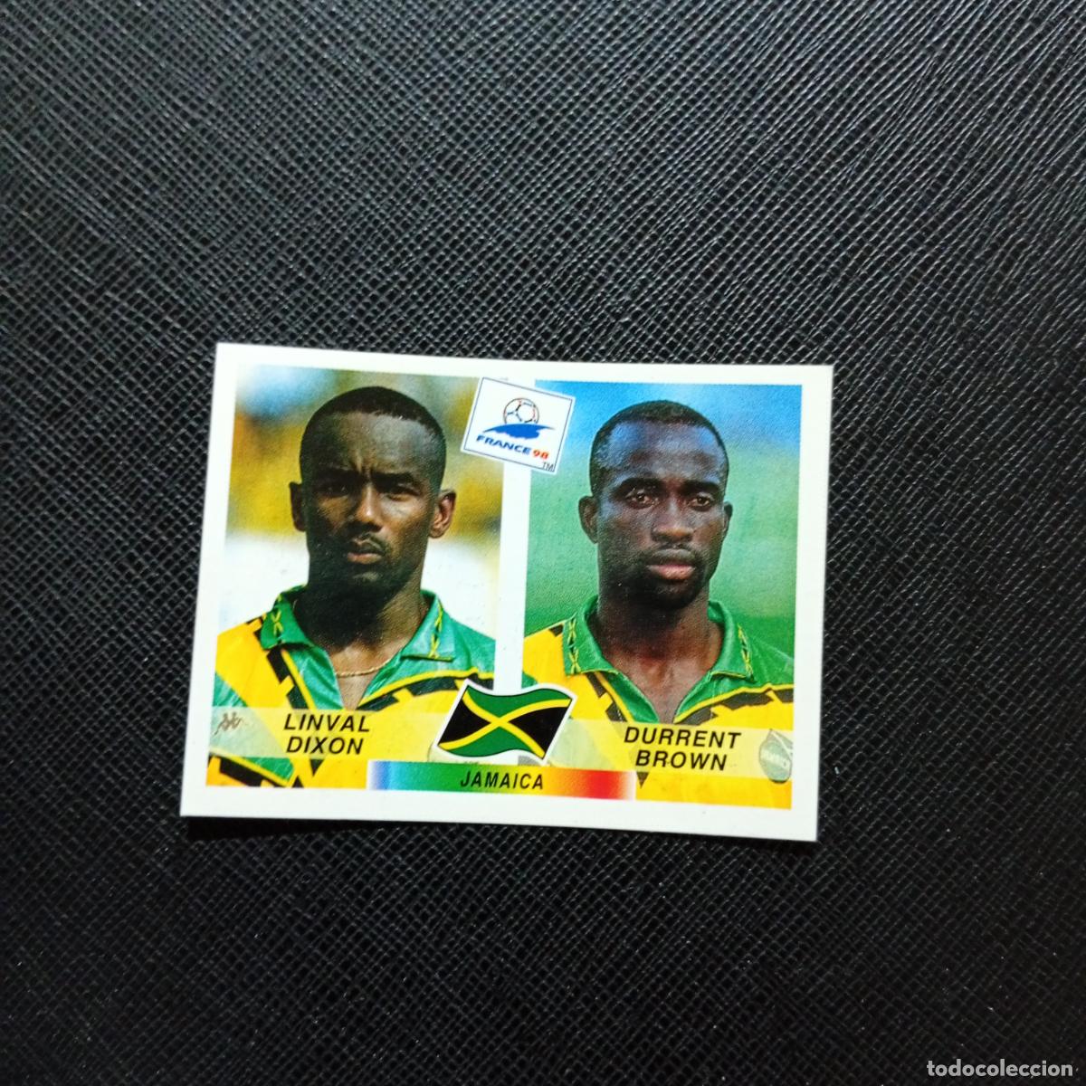 Cromos de f&uacute;tbol: 554 JAMAICA PANINI 1998 MUNDIAL CROMO FUTBOL FRANCIA 98 - SIN PEGAR - A26 PG56