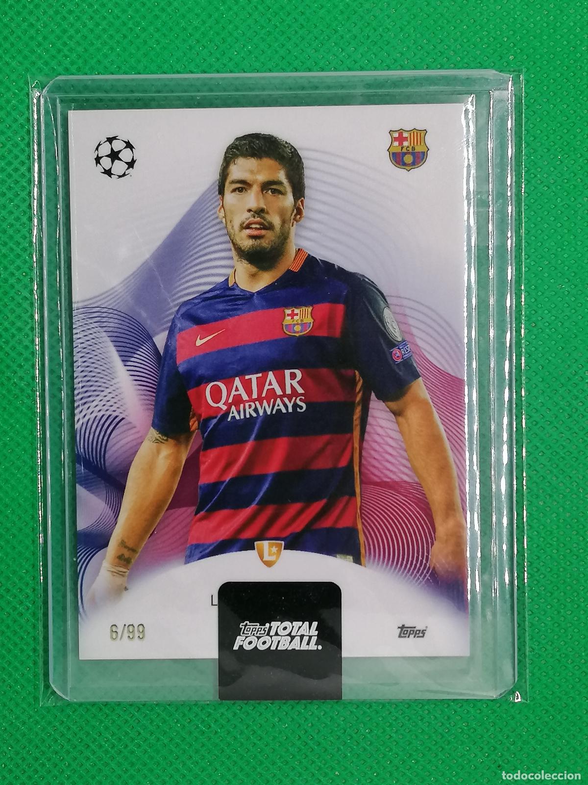 Cromos de f&uacute;tbol: LUIS SUAREZ BARCELONA LEGEND /99 ⚽ TTF TOPPS TOTAL FOOTBALL 26 27 2026 2027 ⚽