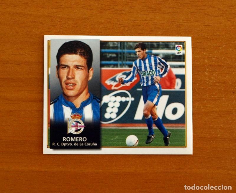 Cromos de f&uacute;tbol: Deportivo La Coru&ntilde;a - Romero - Ediciones Este 1998-1999, 98-99 - nunca pegado