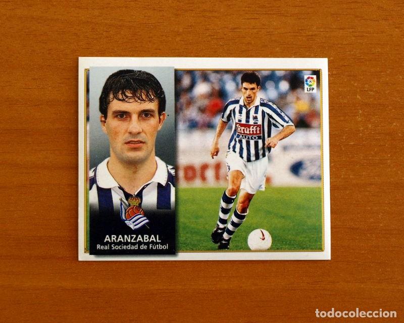 Cromos de f&uacute;tbol: Real Sociedad - Aranz&aacute;bal - Ediciones Este Liga 1998-1999, 98-99 - Nunca pegado