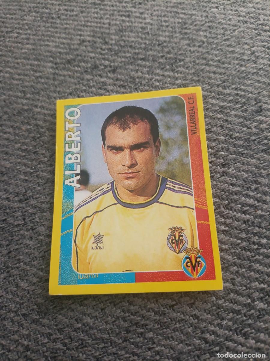 Cromos de f&uacute;tbol: Alberto Villarreal super campeonato 98/99