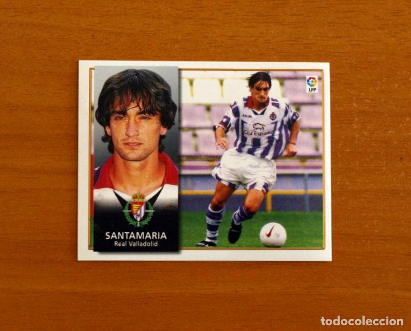 Cromos de Futebol: Real Valladolid - Santamaria - Ediciones Este Liga 1998-1999, 98-99 - Nunca pegado
