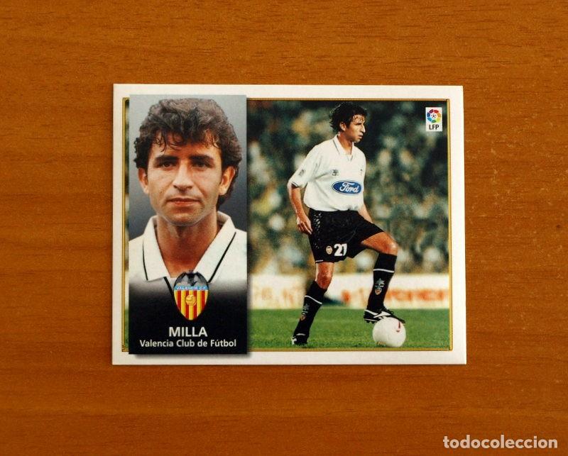 Cromos de f&uacute;tbol: Valencia - Milla - Ediciones Este Liga 1998-1999, 98-99 - Nunca pegado