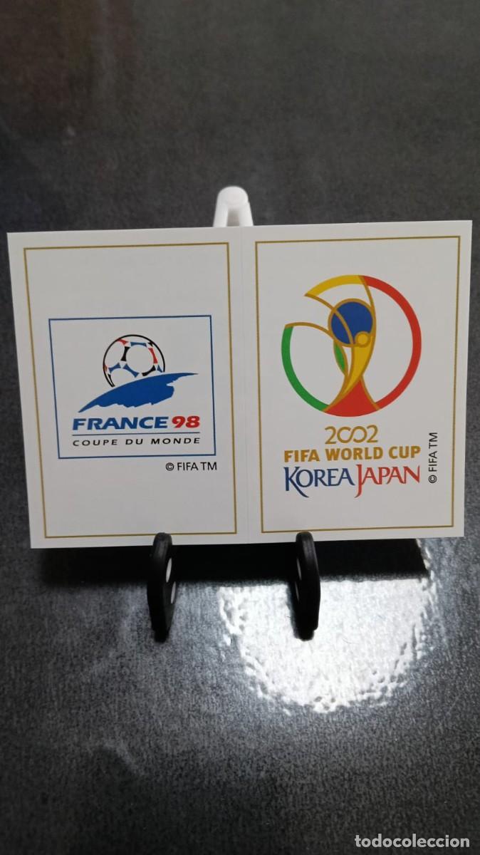 Fu&szlig;ball-Sticker: Fifa 365 2021 2022 Poster Mundial Francia 1998 Korea Japon 2002 413 Sin Pegar