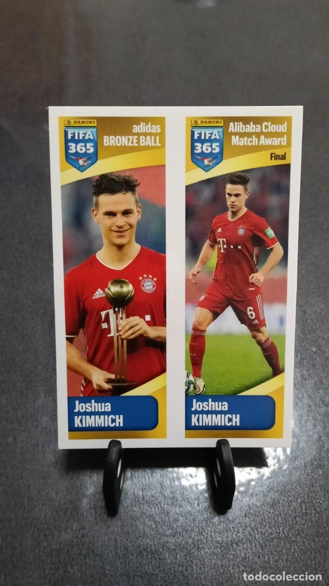 Cromos de f&uacute;tbol: Fifa 365 2021 2022 Joshua Kimmich Adidas Balon Bronce 336 Sin Pegar