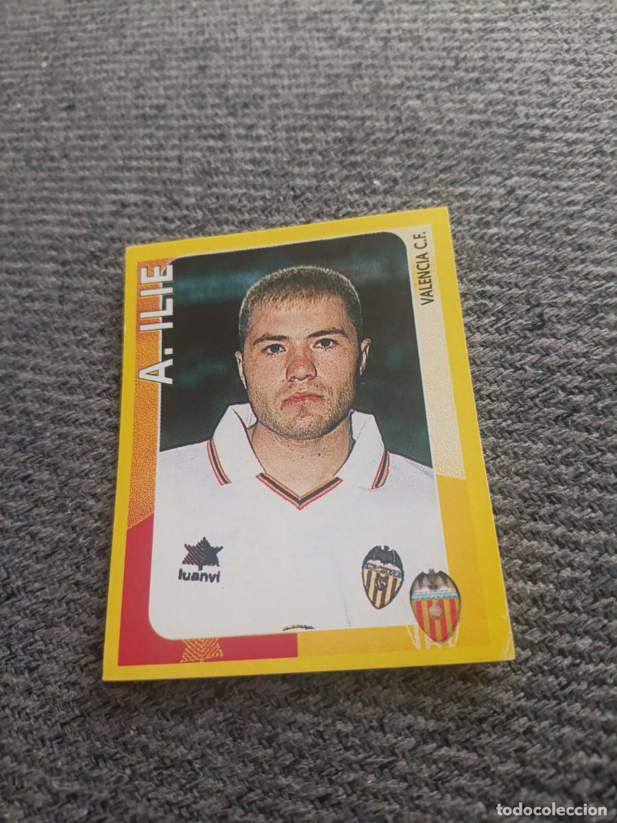 Cromos de f&uacute;tbol: Adrian Ilie Valencia super campeonato 98/99