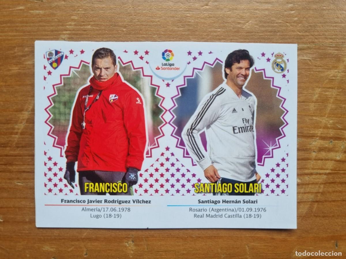 Cartes &agrave; collectionner de Football: 41 SOLARI / FRANCISCO (Mercado de invierno + Actualizaci&oacute;n). Liga 2018 2019 18 19 Colecciones Este