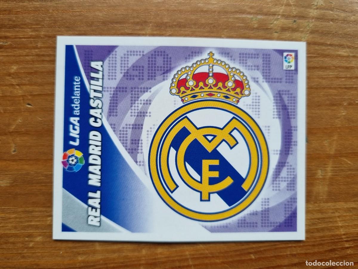 Cartes &agrave; collectionner de Football: ESCUDO (Real Madrid Castilla). Liga 2012 2013 12 13 Colecciones Este (Panini)