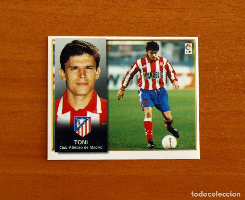 Cartes &agrave; collectionner de Football: Atl&eacute;tico Madrid - Toni - Ediciones Este Liga 1998-1999, 98-99 - Nunca Pegado