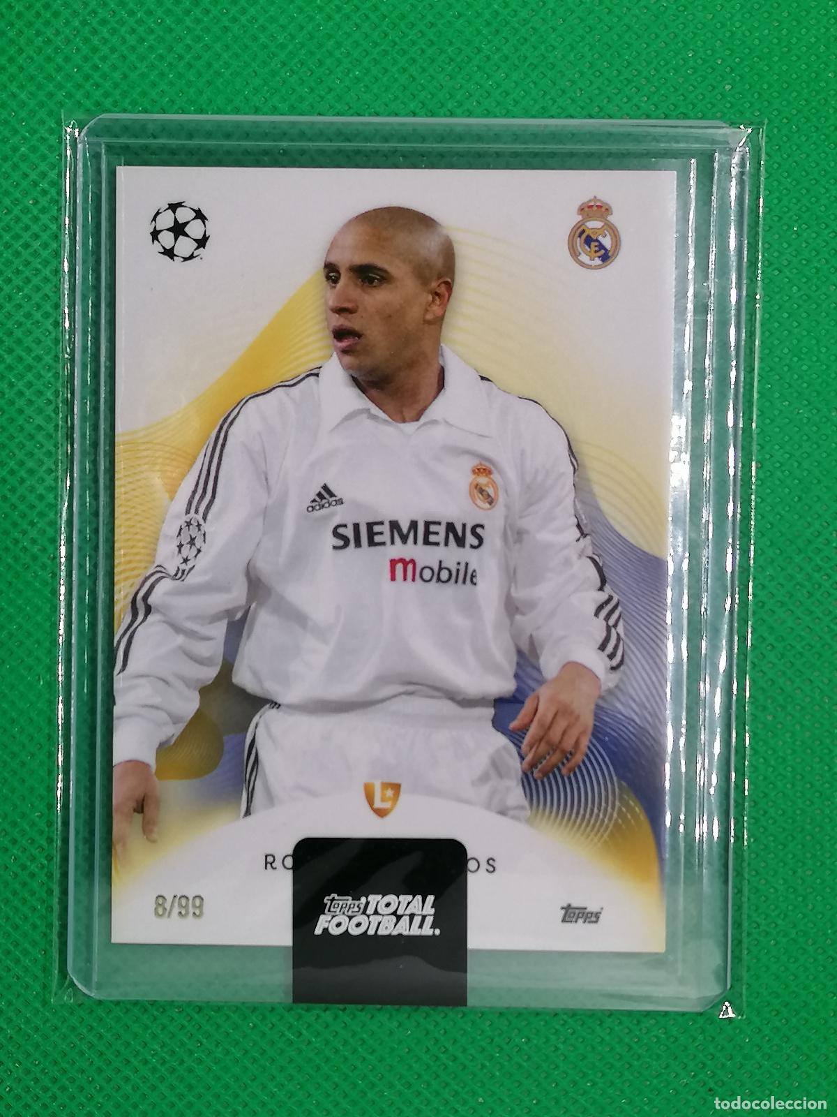 Cartes &agrave; collectionner de Football: ROBERTO CARLOS LEGEND REAL MADRID /99 ⚽ TTF TOPPS TOTAL FOOTBALL 26 27 2026 2027 ⚽