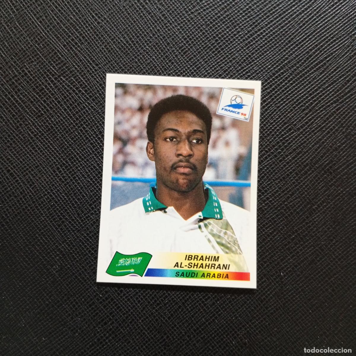 Cartes &agrave; collectionner de Football: 205 AL SHAHRANI ARABIA SAUDI PANINI 1998 MUNDIAL CROMO FUTBOL FRANCIA 98 - SIN PEGAR - A98 PG1