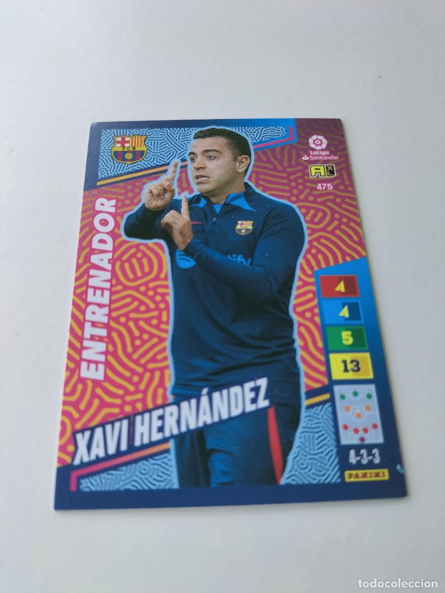 Cartes &agrave; collectionner de Football: 1 CROMO FICHA PANINI ADRENALYN TEMPORADA 2022-2023 22-23 F.C BARCELONA 475 XAVI HERNANDEZ