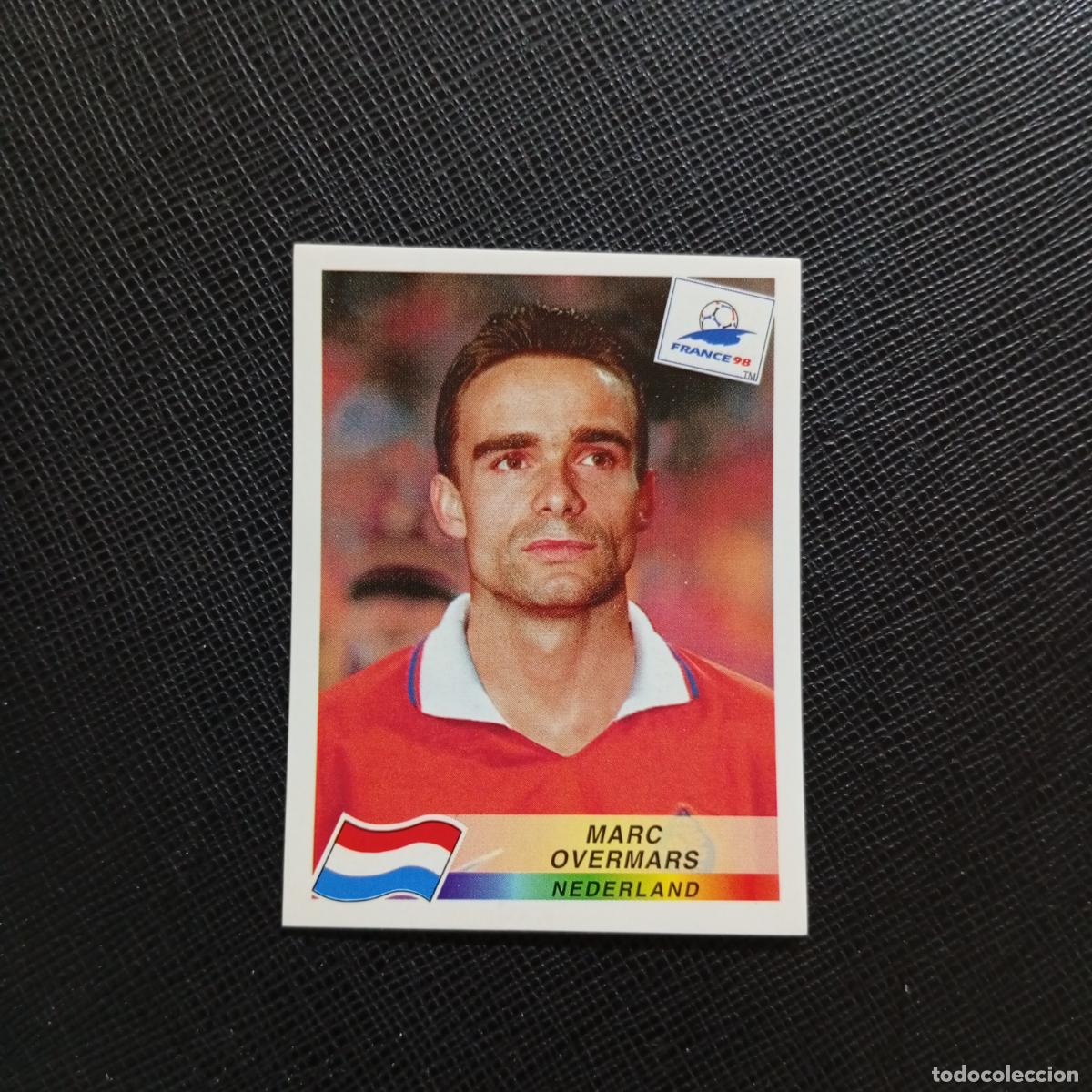 Football Stickers: 315 OVERMARS HOLANDA PANINI 1998 MUNDIAL CROMO FUTBOL FRANCIA 98 - SIN PEGAR - A98 PG1
