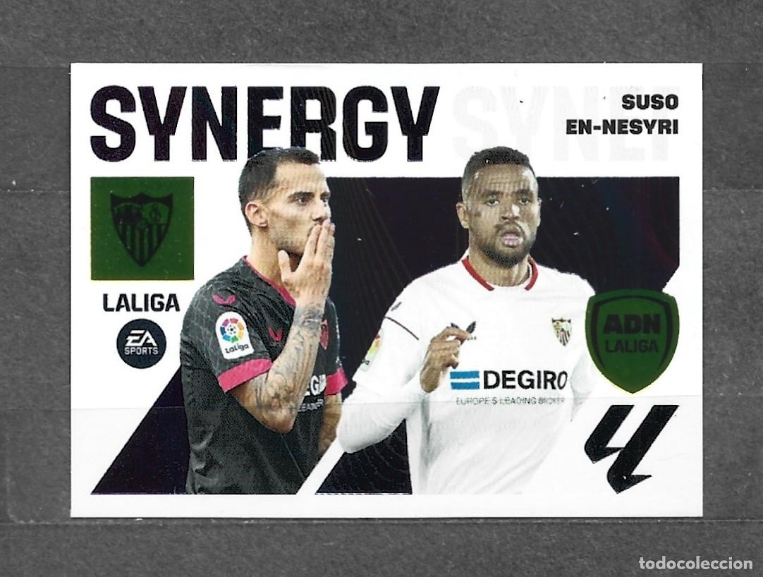 Cromos de f&uacute;tbol: Liga este 23/24 - Suso / En-Nesyri - N&ordm; 22 - Sevilla FC - ADN
