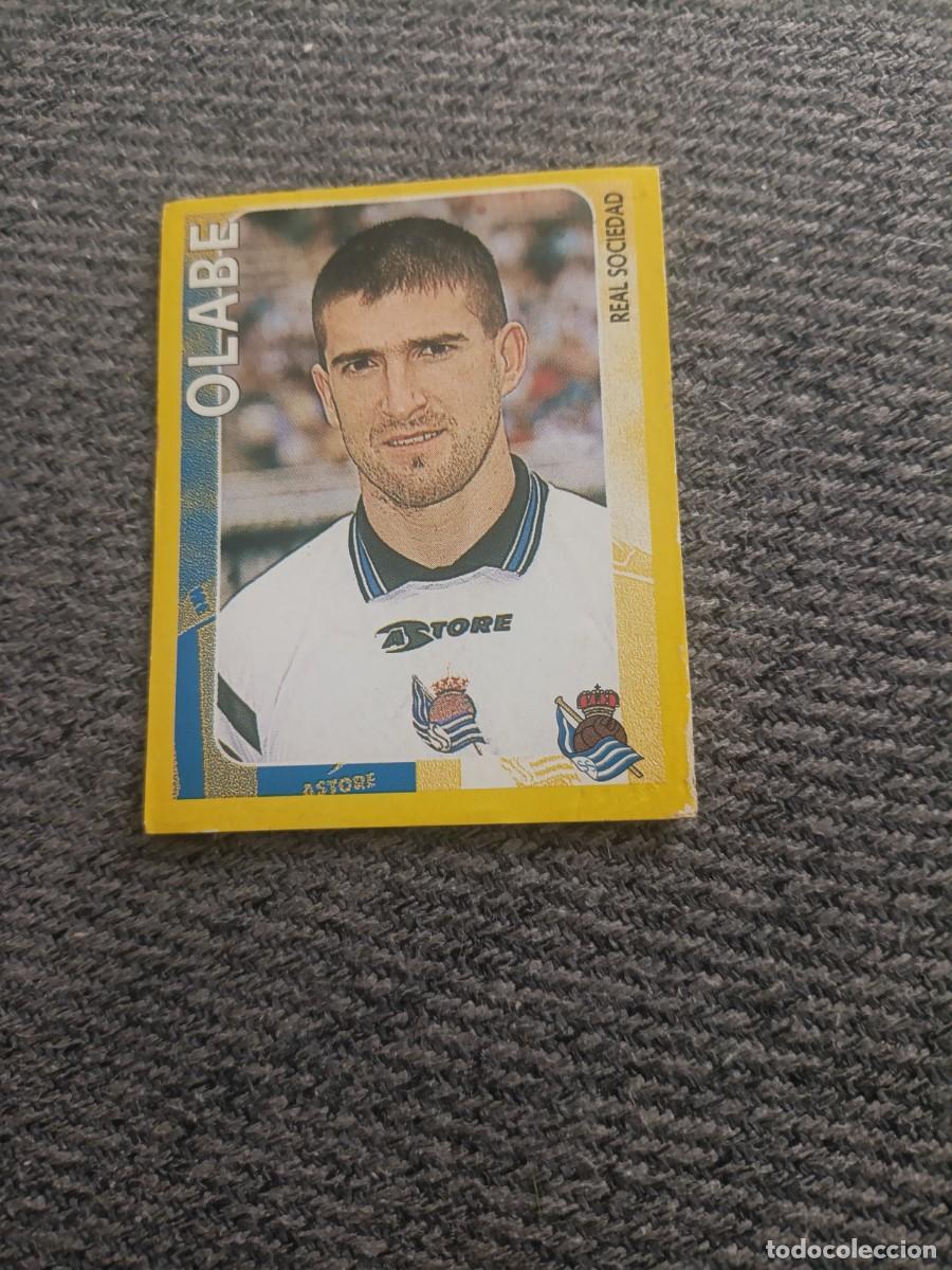 Cromos de f&uacute;tbol: Olabe Real Sociedad super campeonato 98/99