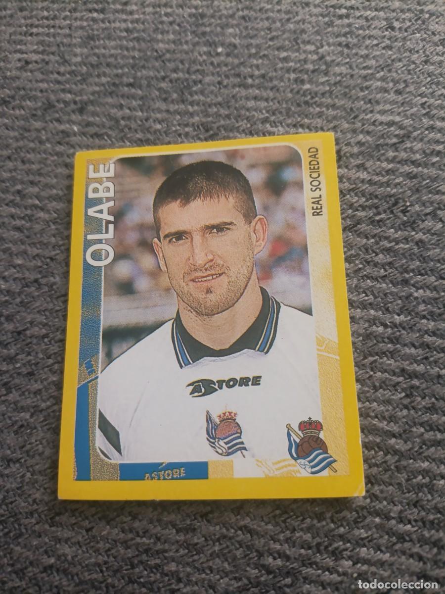 Cromos de f&uacute;tbol: Olabe Real Sociedad super campeonato 98/99