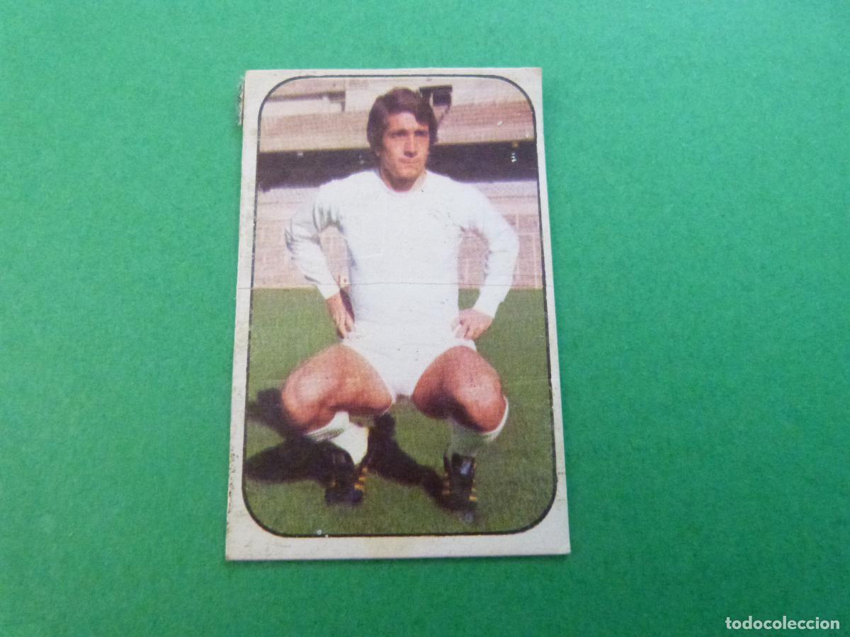 Cromos de f&uacute;tbol: CROMO F&Uacute;TBOL VELAZQUEZ REAL MADRID C.F. DESPEGADO LIGA ESTE 1976-1977/76-77