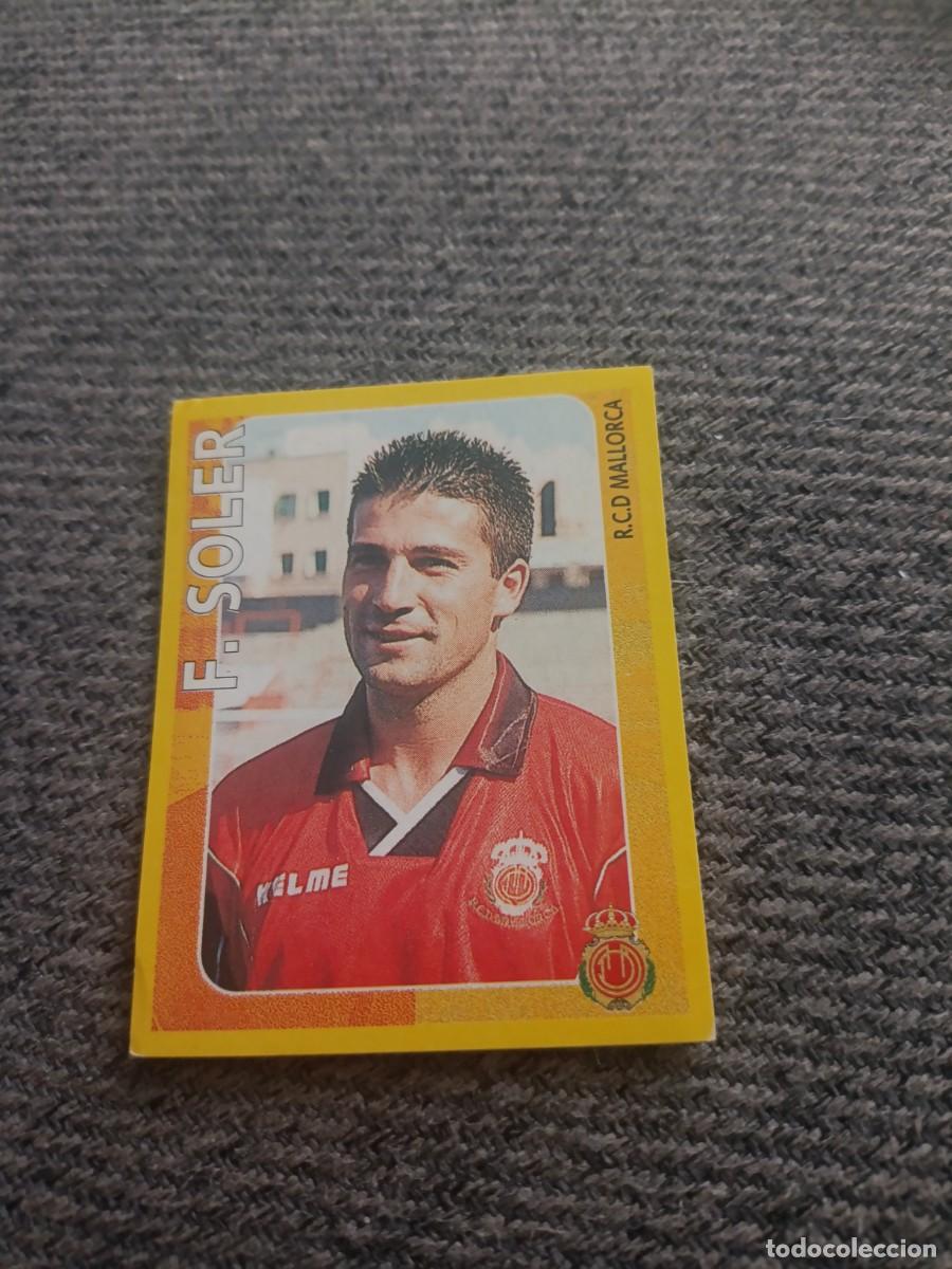 Cromos de f&uacute;tbol: F.Soler Mallorca super campeonato 98/99