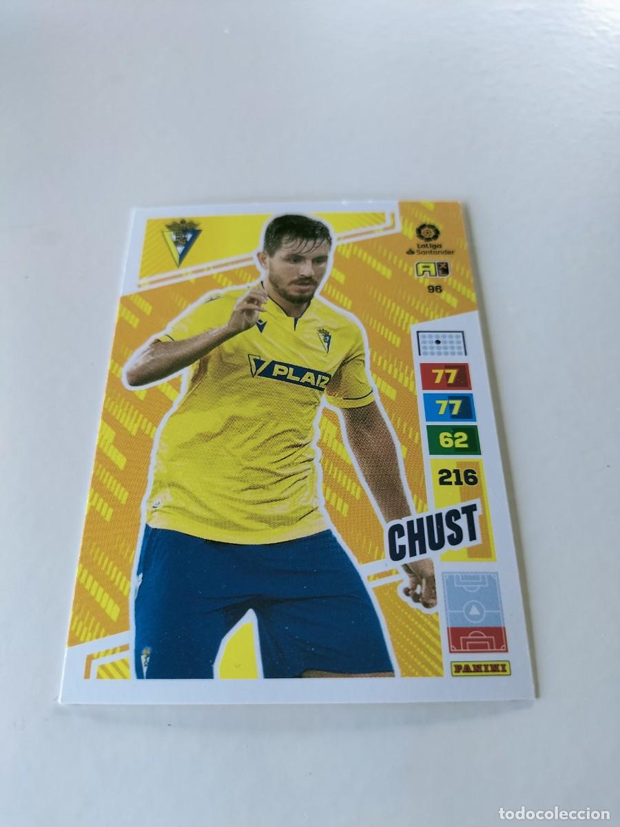 Cromos de f&uacute;tbol: 1 CROMO FICHA PANINI ADRENALYN TEMPORADA 2022-2023 22-23 CADIZ C.F 96 CHUST