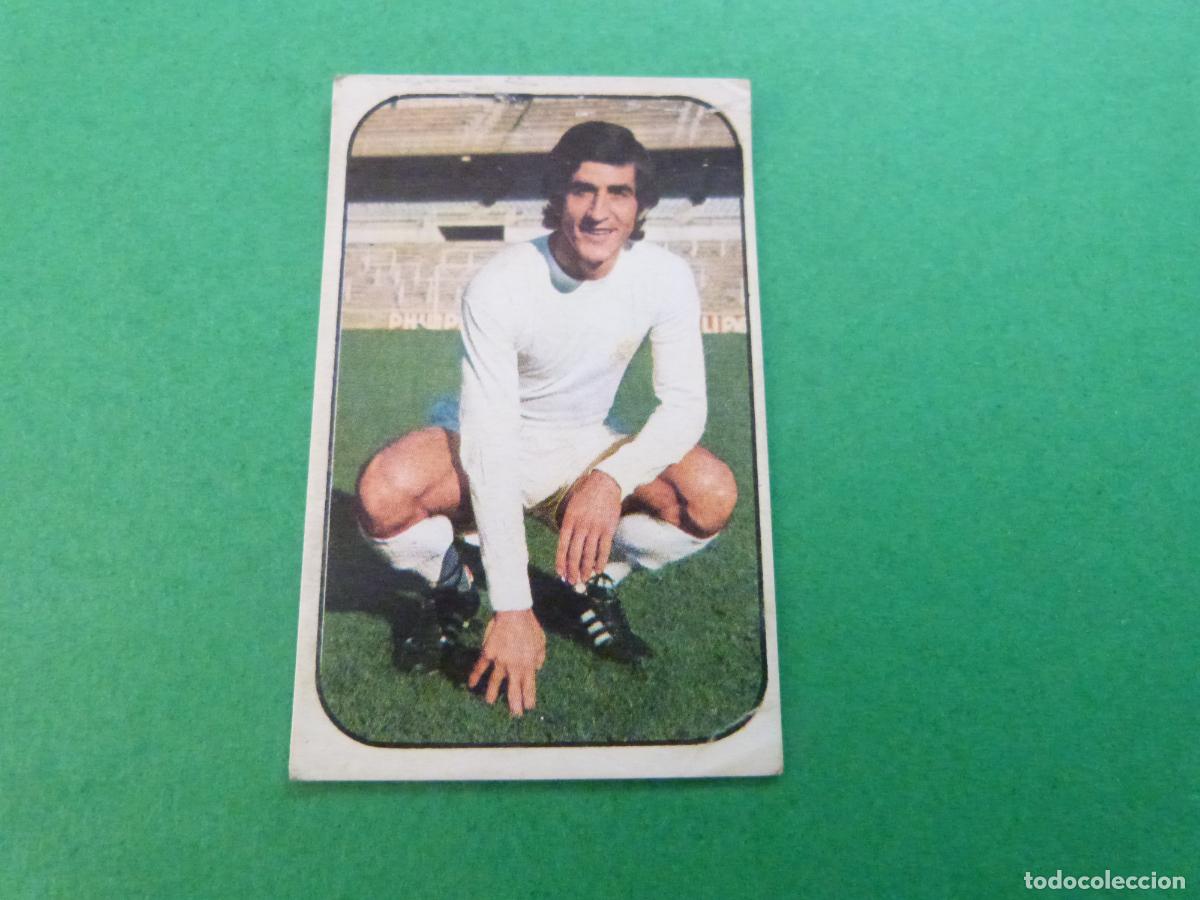 Cromos de f&uacute;tbol: CROMO F&Uacute;TBOL BENITO REAL MADRID C.F. DESPEGADO LIGA ESTE 1976-1977/76-77