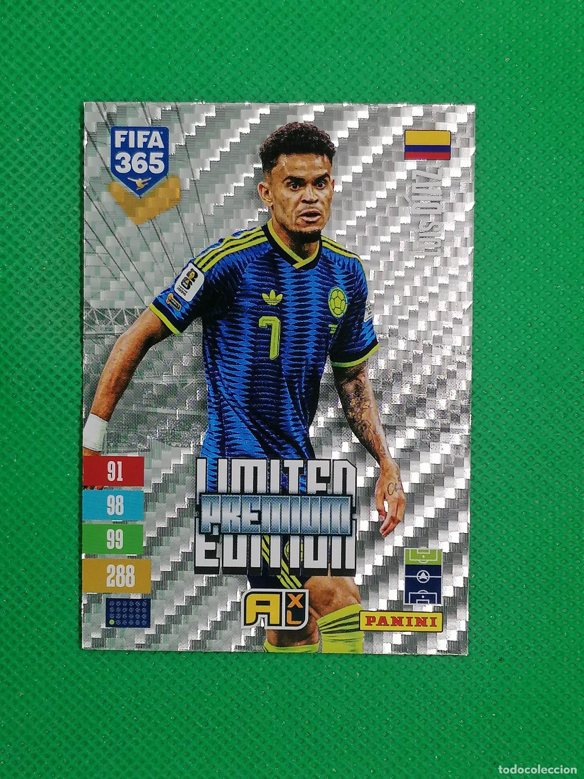 Cromos de f&uacute;tbol: LUIS DIAZ COLOMBIA LIMITED EDITION PREMIUM ⚽ PANINI FIFA 365 26 27 2026 2027 ⚽