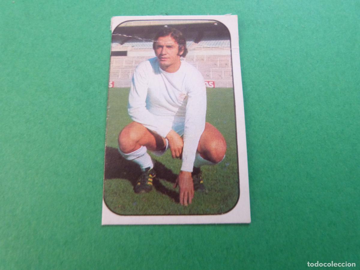 Cromos de f&uacute;tbol: CROMO F&Uacute;TBOL RUBI&Ntilde;AN REAL MADRID C.F. DESPEGADO LIGA ESTE 1976-1977/76-77