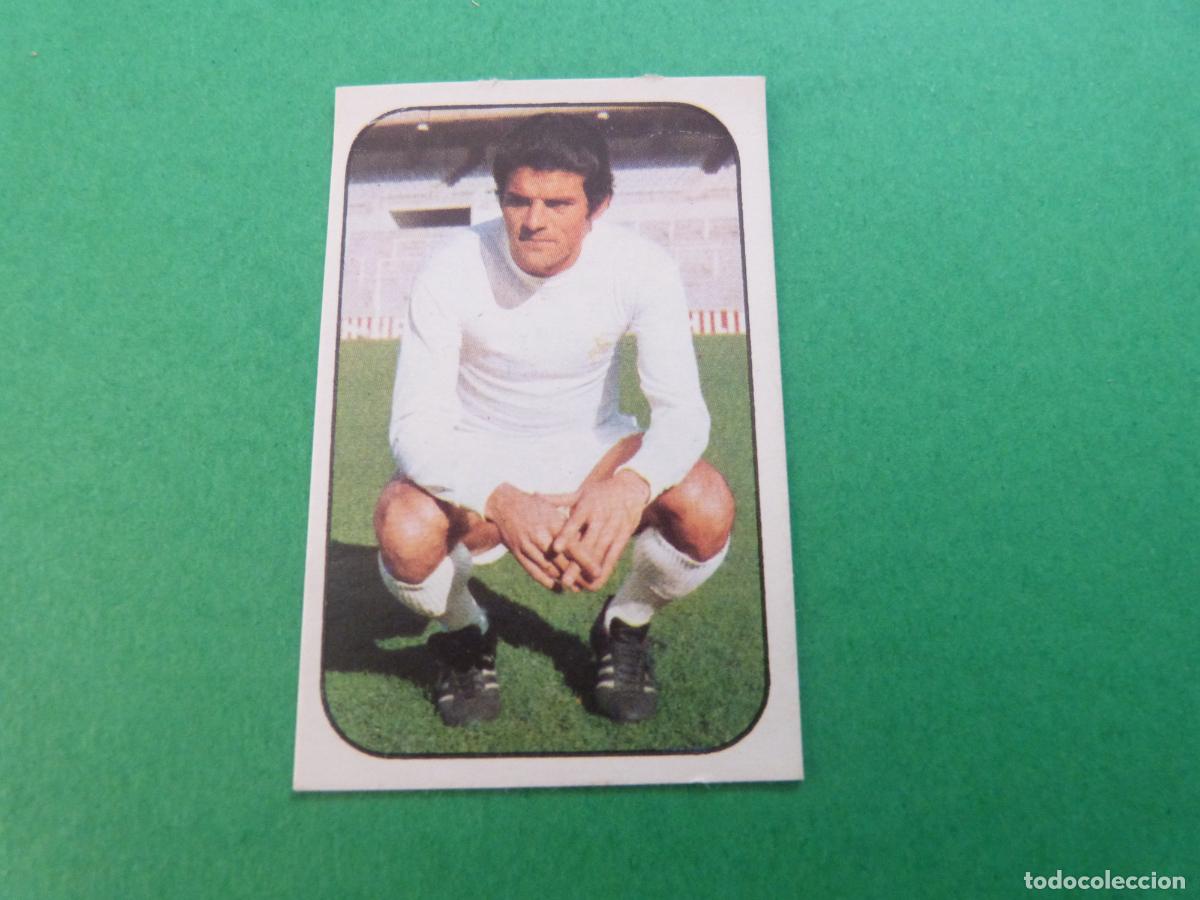 Cromos de f&uacute;tbol: CROMO F&Uacute;TBOL JOSE LUIS REAL MADRID C.F. DESPEGADO LIGA ESTE 1976-1977/76-77